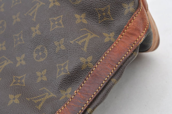 Authentic Louis Vuitton Monogram Noe Shoulder Drawstring Bag Old Model LV K7939