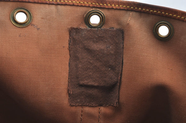 Authentic Louis Vuitton Monogram Noe Shoulder Drawstring Bag Old Model LV K7939