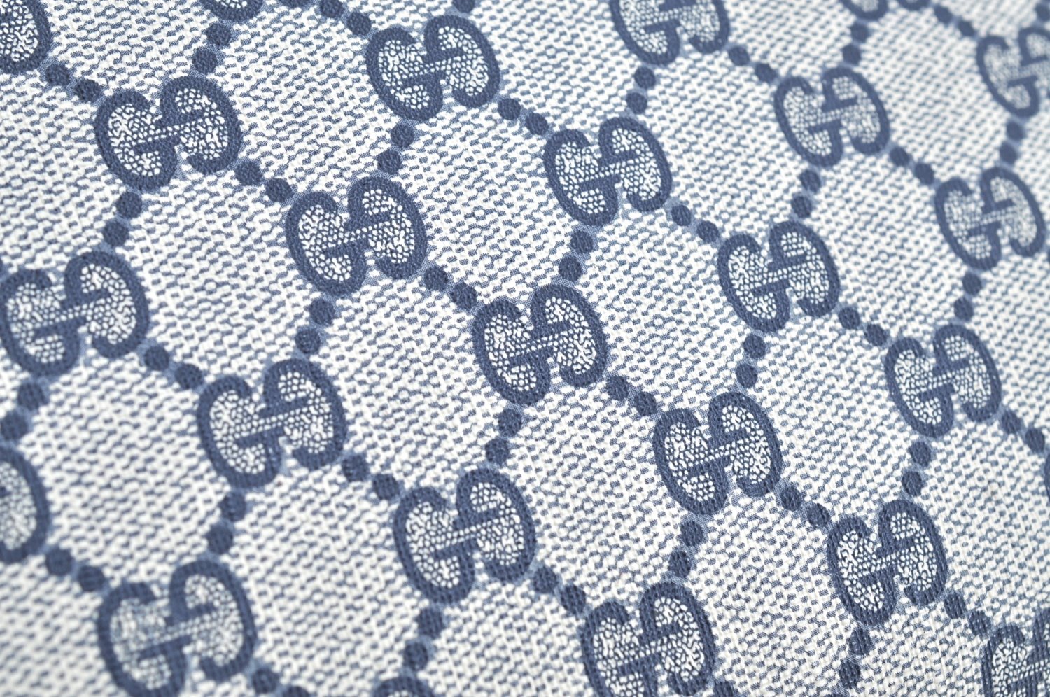 Authentic GUCCI 2Way Shoulder Clutch Hand Bag Purse GG PVC Leather Navy K7942