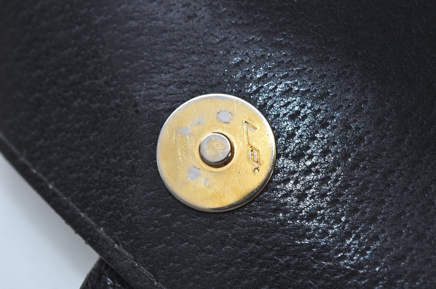 Authentic GUCCI 2Way Shoulder Clutch Hand Bag Purse GG PVC Leather Navy K7942