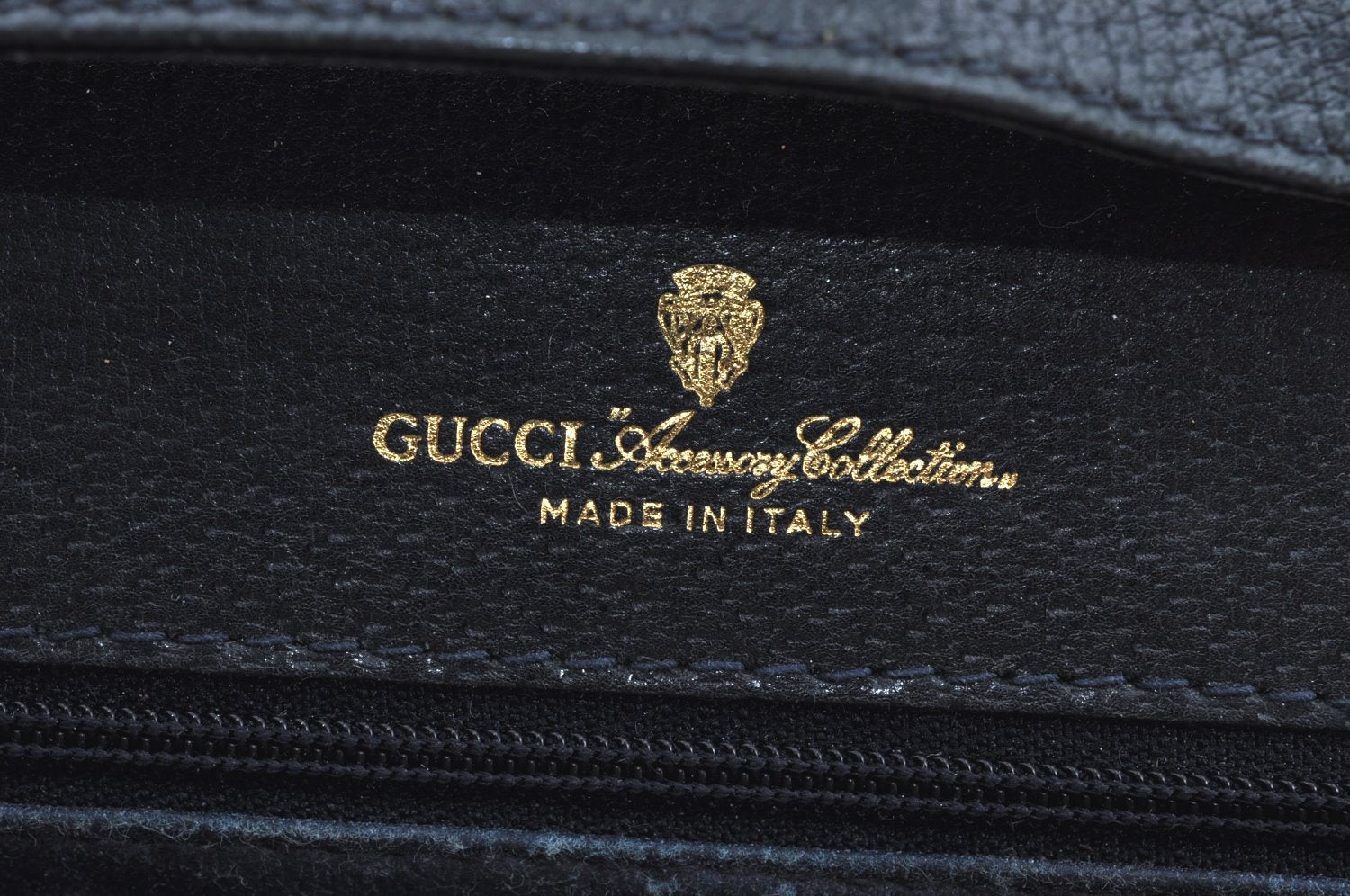 Authentic GUCCI 2Way Shoulder Clutch Hand Bag Purse GG PVC Leather Navy K7942