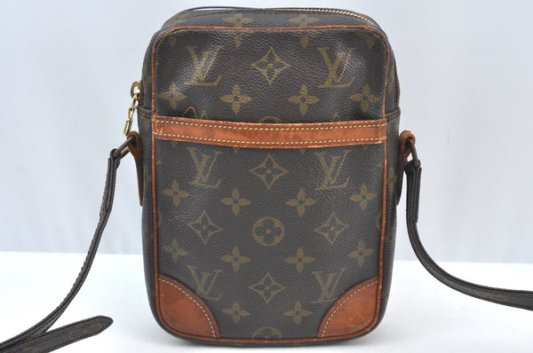 Authentic Louis Vuitton Monogram Danube Shoulder Cross Body Bag M45266 LV K7959