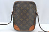 Authentic Louis Vuitton Monogram Danube Shoulder Cross Body Bag M45266 LV K7959