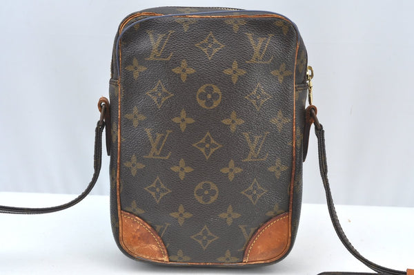 Authentic Louis Vuitton Monogram Danube Shoulder Cross Body Bag M45266 LV K7959
