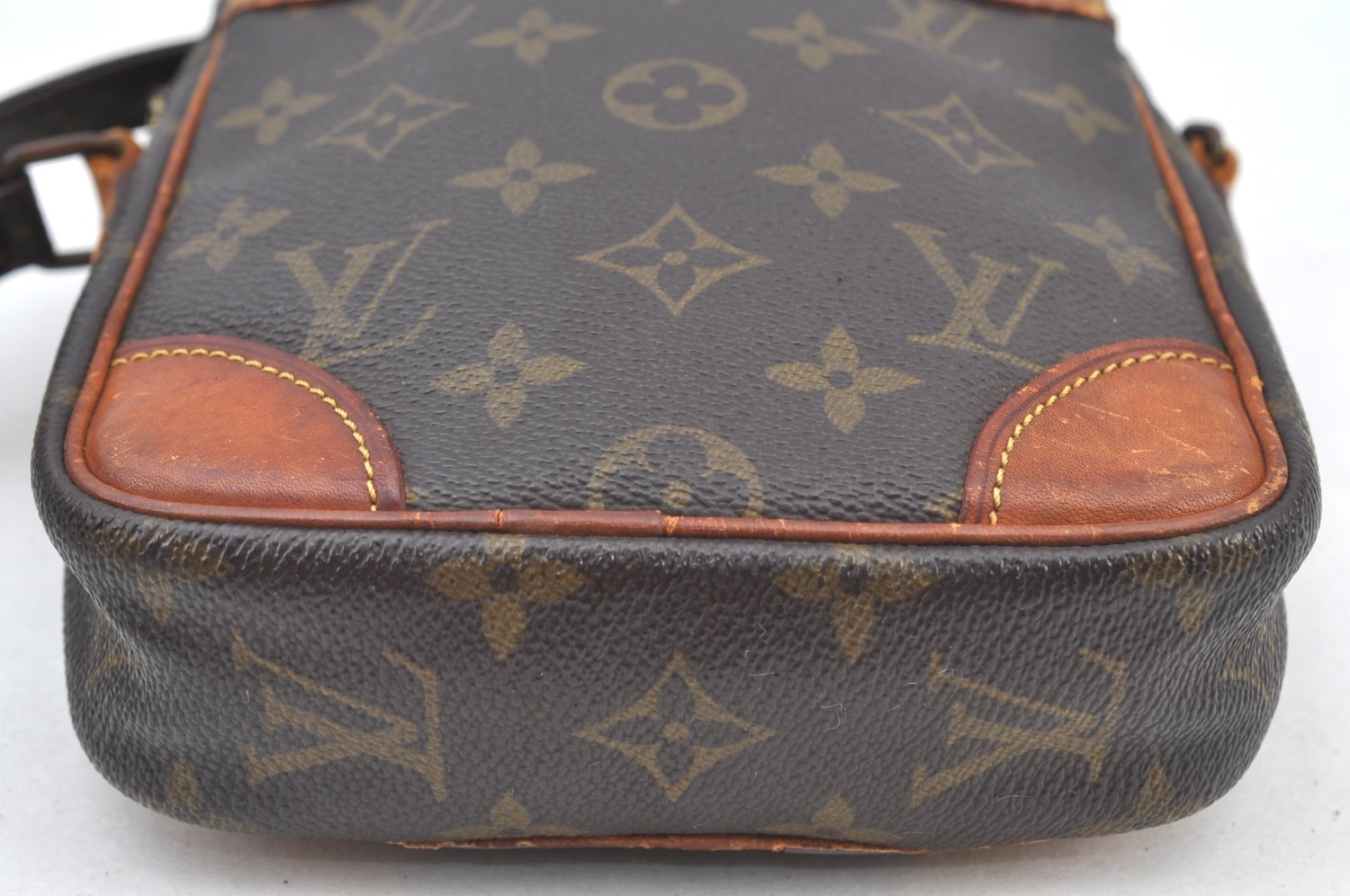 Authentic Louis Vuitton Monogram Danube Shoulder Cross Body Bag M45266 LV K7959