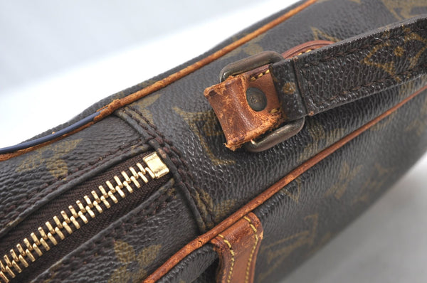 Authentic Louis Vuitton Monogram Danube Shoulder Cross Body Bag M45266 LV K7959