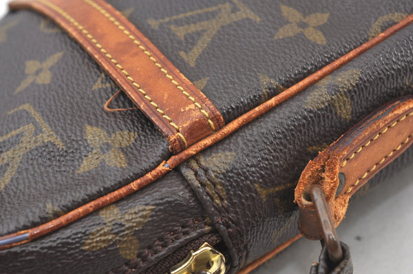 Authentic Louis Vuitton Monogram Danube Shoulder Cross Body Bag M45266 LV K7959