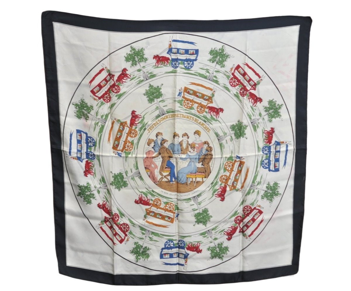 Authentic HERMES Carre 90 Scarf 