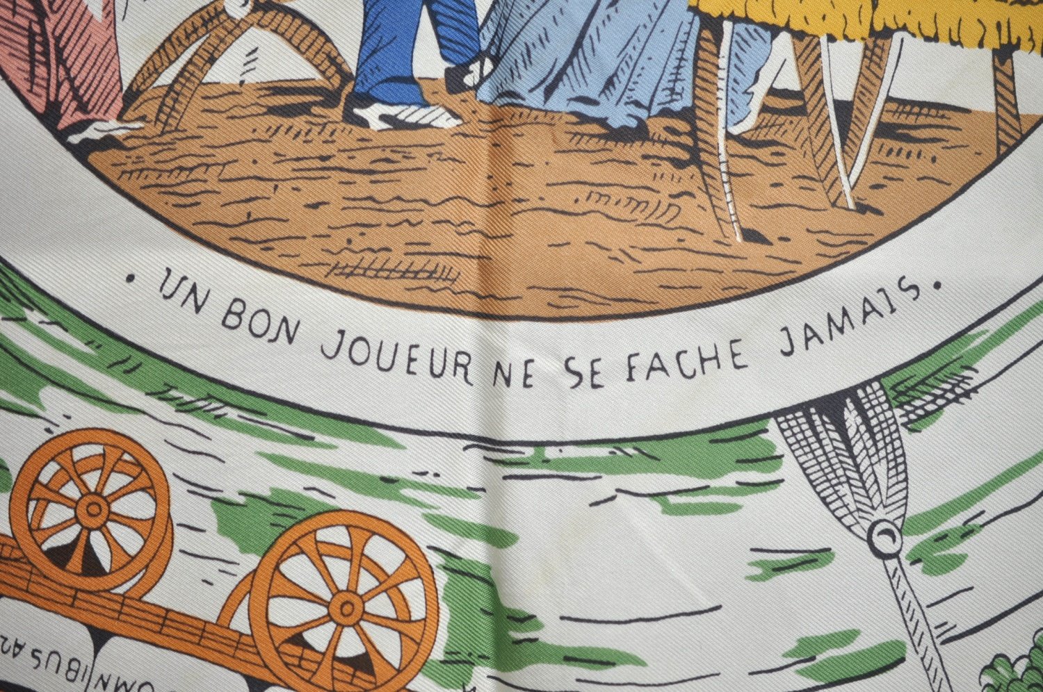 Authentic HERMES Carre 90 Scarf 