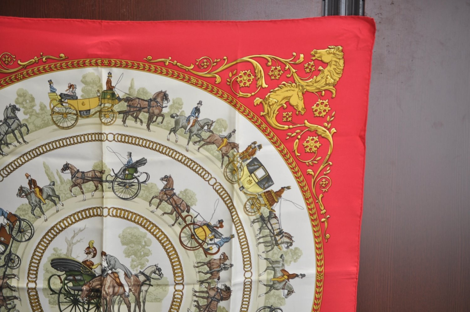 Authentic HERMES Carre 90 Scarf 