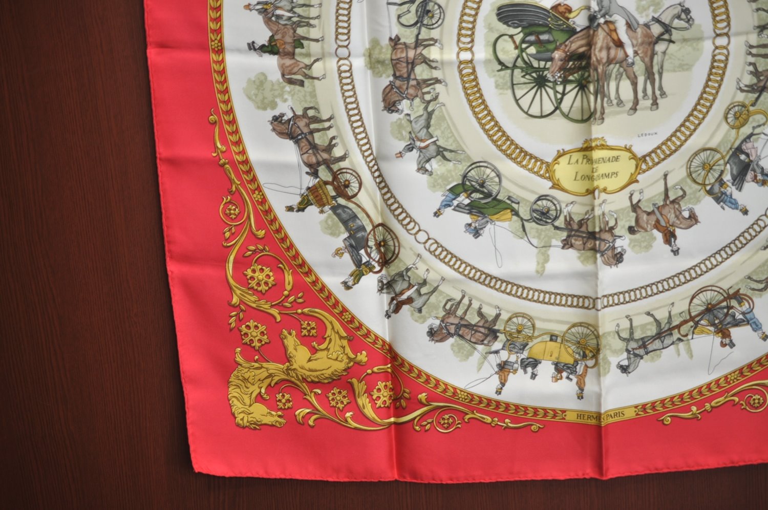 Authentic HERMES Carre 90 Scarf 