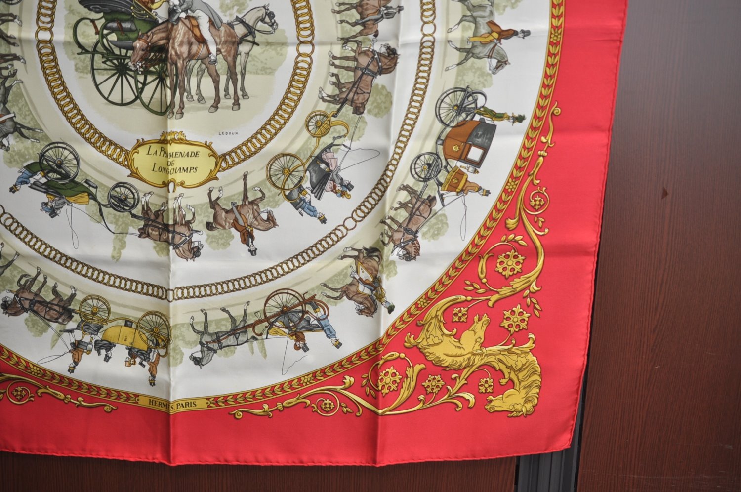 Authentic HERMES Carre 90 Scarf 