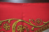 Authentic HERMES Carre 90 Scarf "LA PROMENADE DE LONGCHAMPS" Silk Red K7962