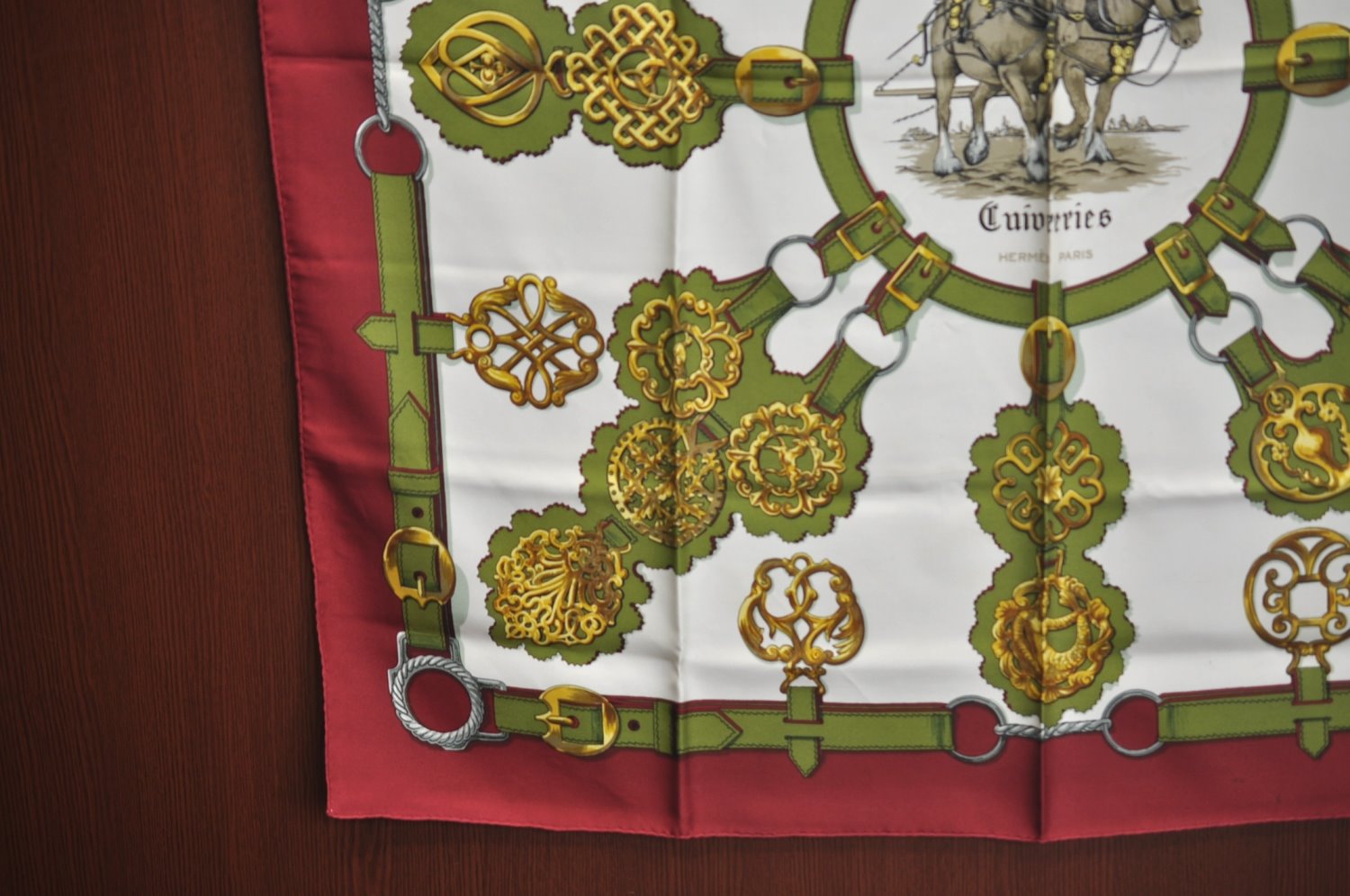 Authentic HERMES Carre 90 Scarf 