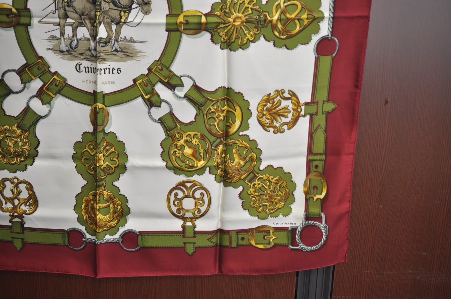 Authentic HERMES Carre 90 Scarf 