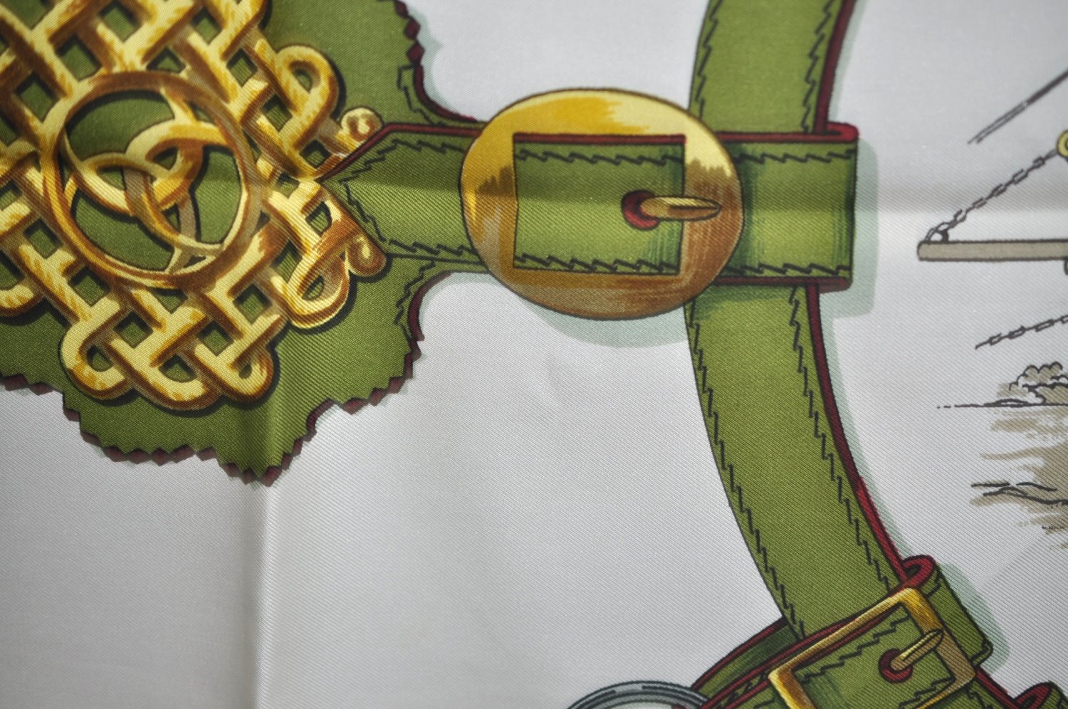 Authentic HERMES Carre 90 Scarf 