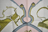 Authentic HERMES Carre 90 Scarf "SPRINGS " Silk Pink K7966