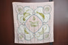 Authentic HERMES Carre 90 Scarf "SPRINGS " Silk Pink K7966