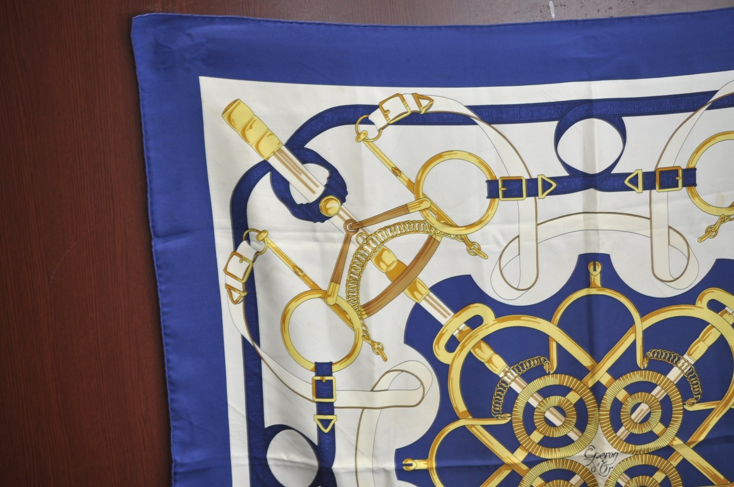 Authentic HERMES Carre 90 Scarf 