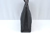 Authentic HERMES Fourre Tout PM Vintage Hand Tote Bag Canvas Black K7982