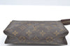 Auth Louis Vuitton Monogram Poche Toilette 19 M47544 Cosmetics Pouch Junk K7992