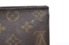 Auth Louis Vuitton Monogram Poche Toilette 19 M47544 Cosmetics Pouch Junk K7992