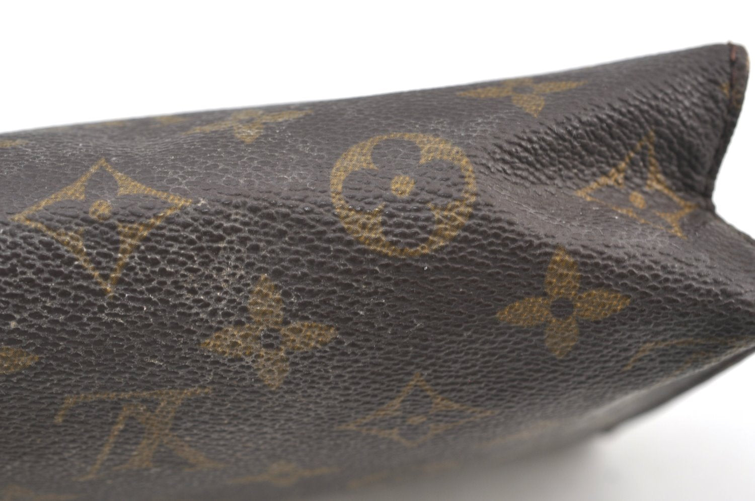 Auth Louis Vuitton Monogram Poche Toilette 19 M47544 Cosmetics Pouch Junk K7992