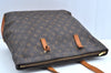 Authentic Louis Vuitton Monogram Cabas Mezzo Shoulder Tote Bag M51151 Junk K7998