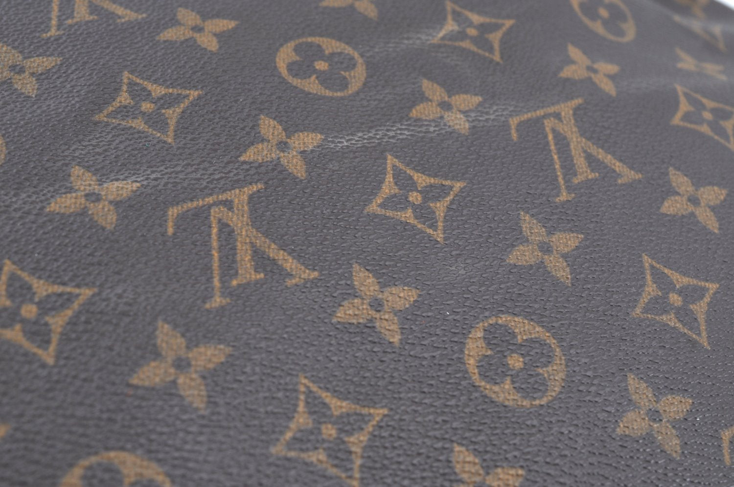Authentic Louis Vuitton Monogram Cabas Mezzo Shoulder Tote Bag M51151 Junk K7998