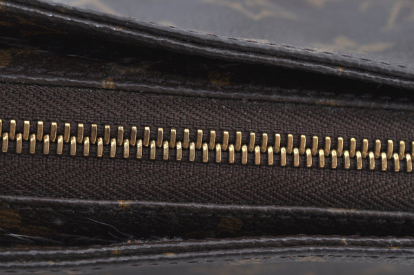 Authentic Louis Vuitton Monogram Cabas Mezzo Shoulder Tote Bag M51151 Junk K7998