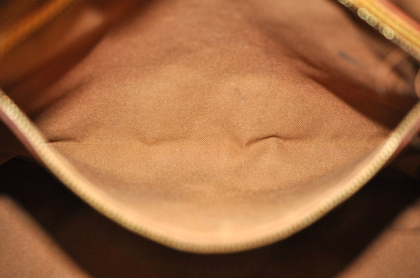 Authentic Louis Vuitton Monogram Cabas Mezzo Shoulder Tote Bag M51151 Junk K7998