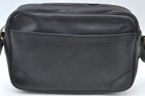 Auth Louis Vuitton Epi Trocadero 24 Shoulder Cross Body Bag M52312 Black K7999