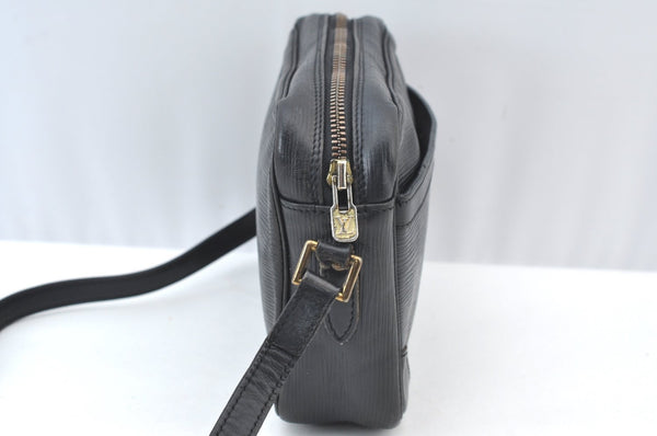 Auth Louis Vuitton Epi Trocadero 24 Shoulder Cross Body Bag M52312 Black K7999