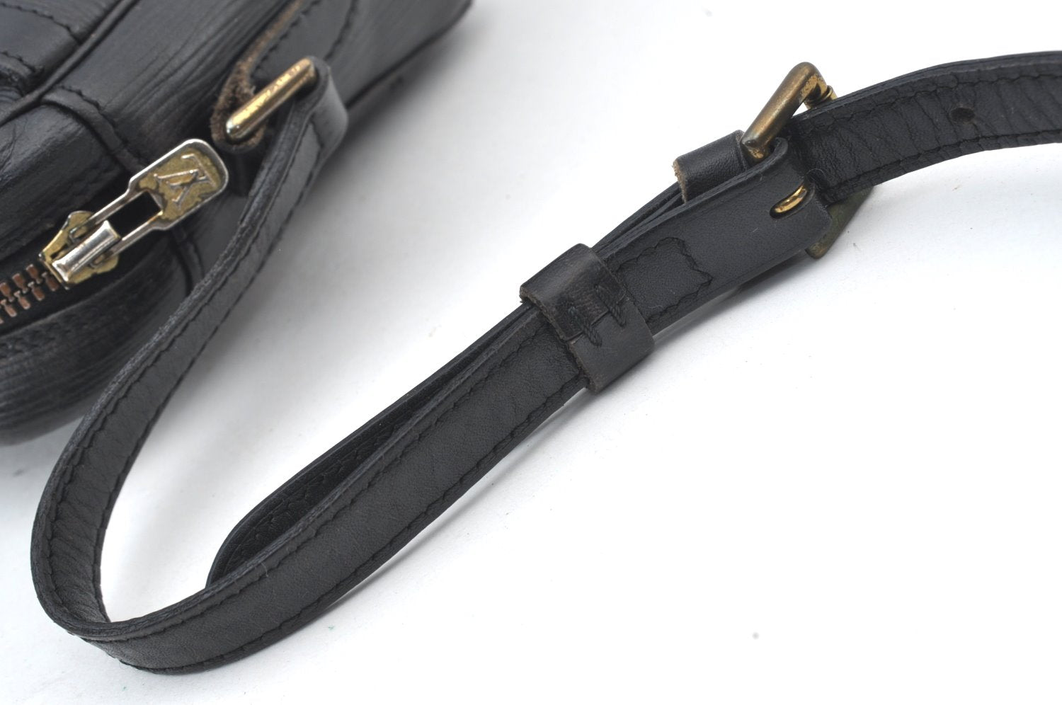 Auth Louis Vuitton Epi Trocadero 24 Shoulder Cross Body Bag M52312 Black K7999