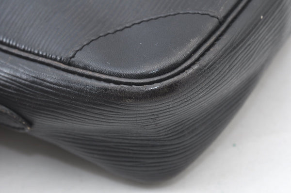 Auth Louis Vuitton Epi Trocadero 24 Shoulder Cross Body Bag M52312 Black K7999