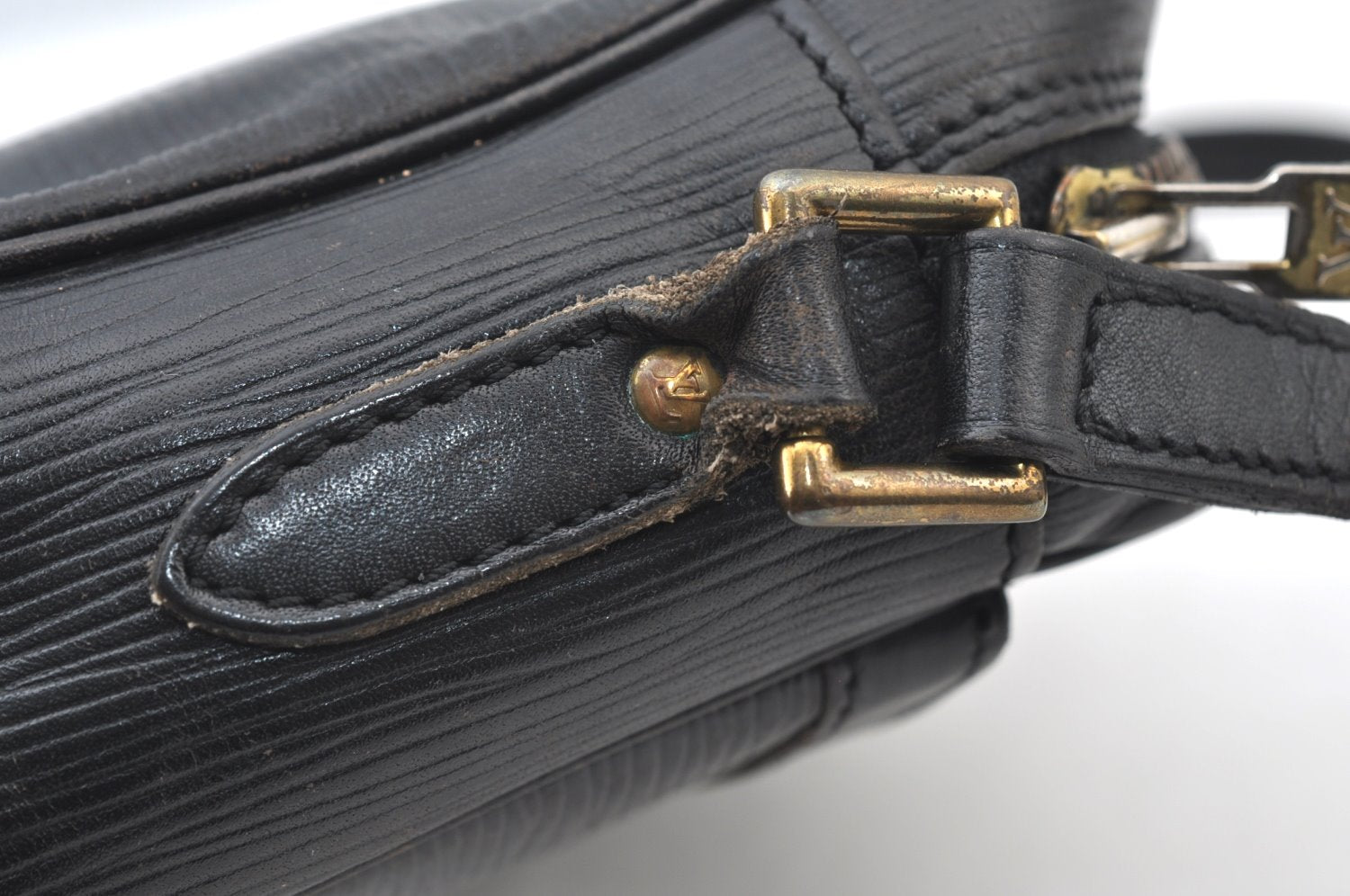 Auth Louis Vuitton Epi Trocadero 24 Shoulder Cross Body Bag M52312 Black K7999