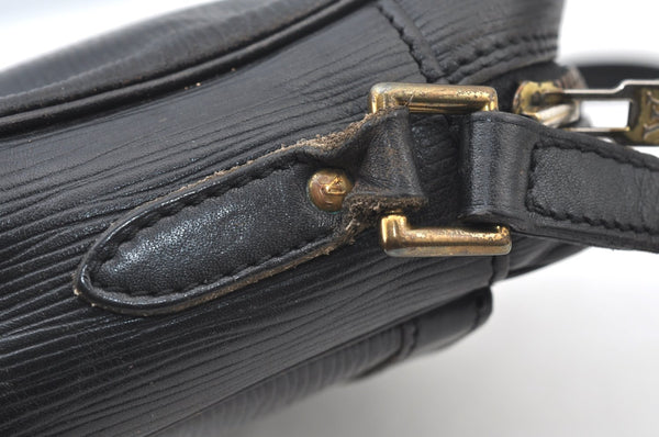 Auth Louis Vuitton Epi Trocadero 24 Shoulder Cross Body Bag M52312 Black K7999