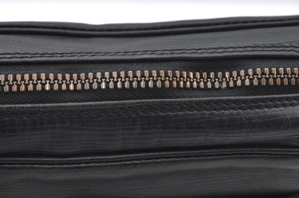 Auth Louis Vuitton Epi Trocadero 24 Shoulder Cross Body Bag M52312 Black K7999