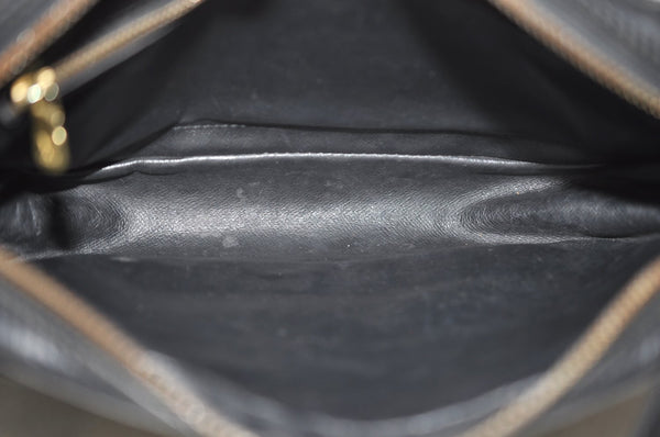 Auth Louis Vuitton Epi Trocadero 24 Shoulder Cross Body Bag M52312 Black K7999