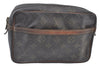 Authentic Louis Vuitton Monogram Compiegne 23 Clutch Hand Bag M51847 LV K8007