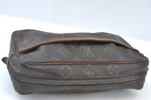 Authentic Louis Vuitton Monogram Compiegne 23 Clutch Hand Bag M51847 LV K8007