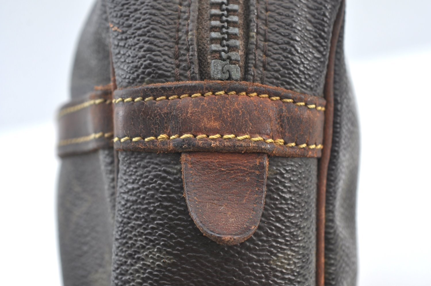 Authentic Louis Vuitton Monogram Compiegne 23 Clutch Hand Bag M51847 LV K8007