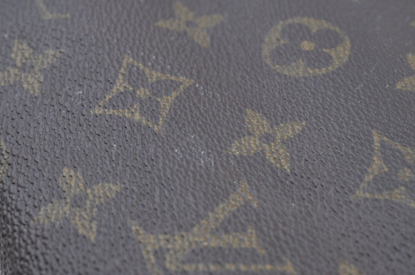 Authentic Louis Vuitton Monogram Marceau Shoulder Cross Body Bag Old Model K8011