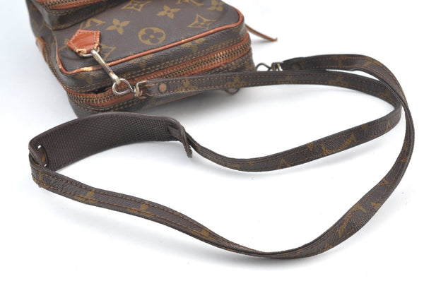 Authentic Louis Vuitton Monogram Amazone Shoulder Cross Body Bag Old Model K8018