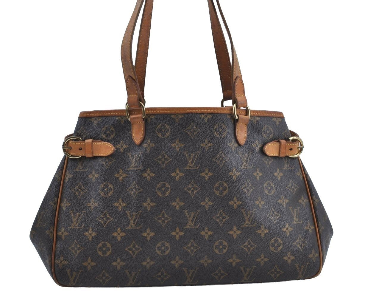Authentic Louis Vuitton Monogram Batignolles Horizontal Tote Bag M51154 LV K8022