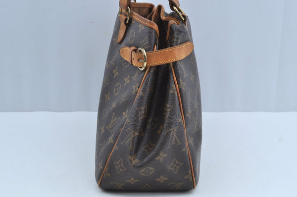 Authentic Louis Vuitton Monogram Batignolles Horizontal Tote Bag M51154 LV K8022