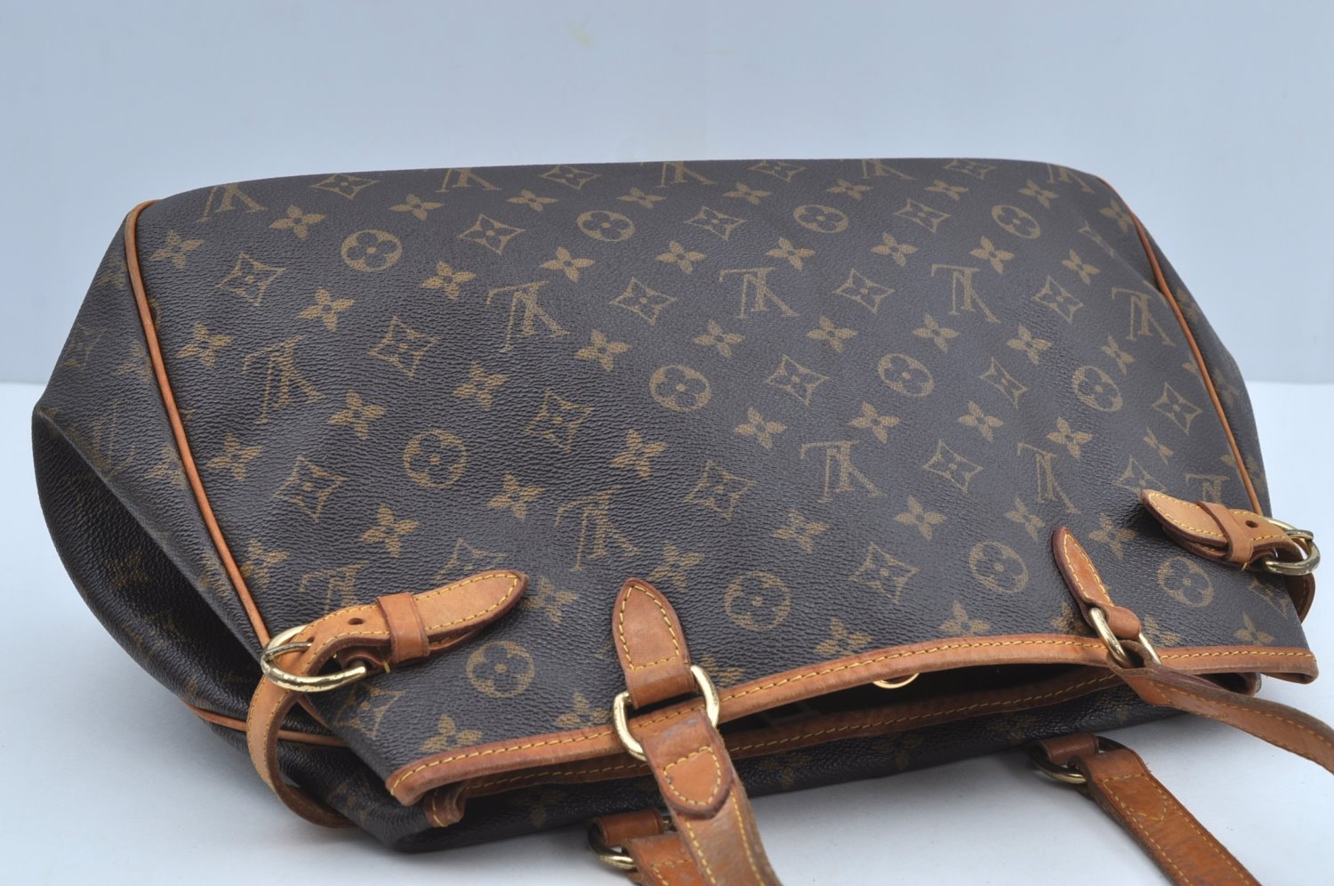 Authentic Louis Vuitton Monogram Batignolles Horizontal Tote Bag M51154 LV K8022