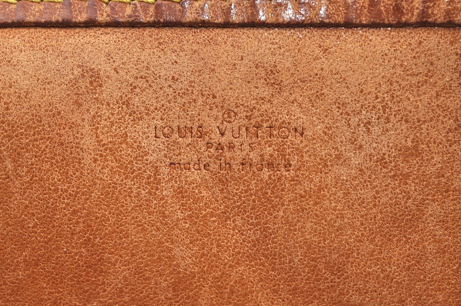 Authentic Louis Vuitton Monogram Bucket GM Shoulder Tote Bag Old Model LV K8025