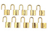 Authentic Louis Vuitton Padlock Gold 10Set LV K8040