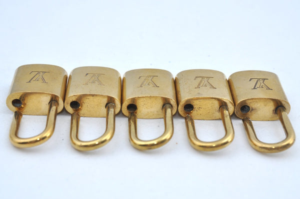 Authentic Louis Vuitton Padlock Gold 10Set LV K8040